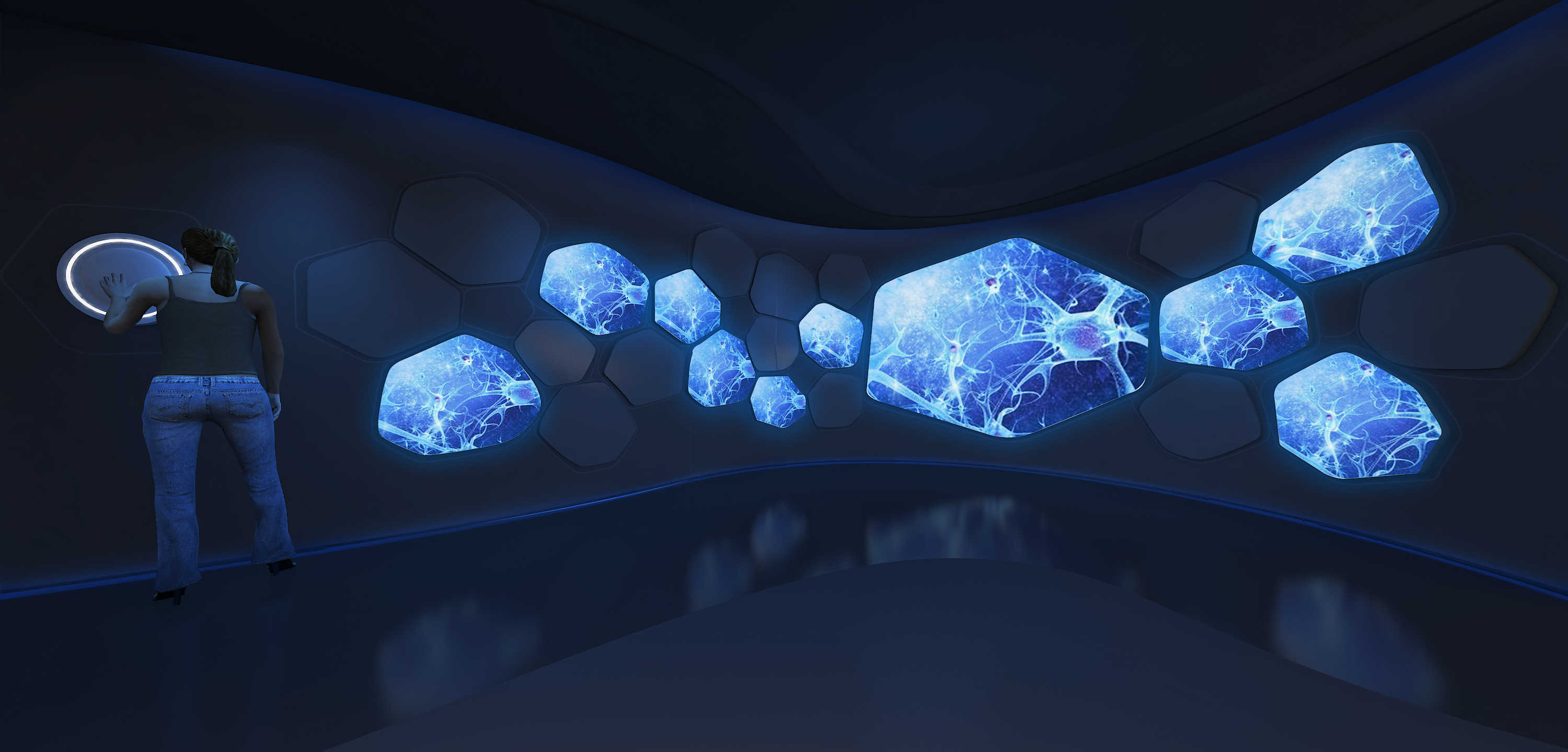 生物干細胞|再生醫(yī)學(xué)|環(huán)保|企業(yè)展廳展館中的空間表達