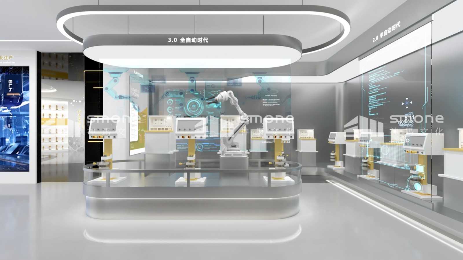 智能制造業(yè)展廳動(dòng)線設(shè)計(jì)秘籍：如何讓客戶(hù)自然關(guān)注核心生產(chǎn)數(shù)據(jù)
