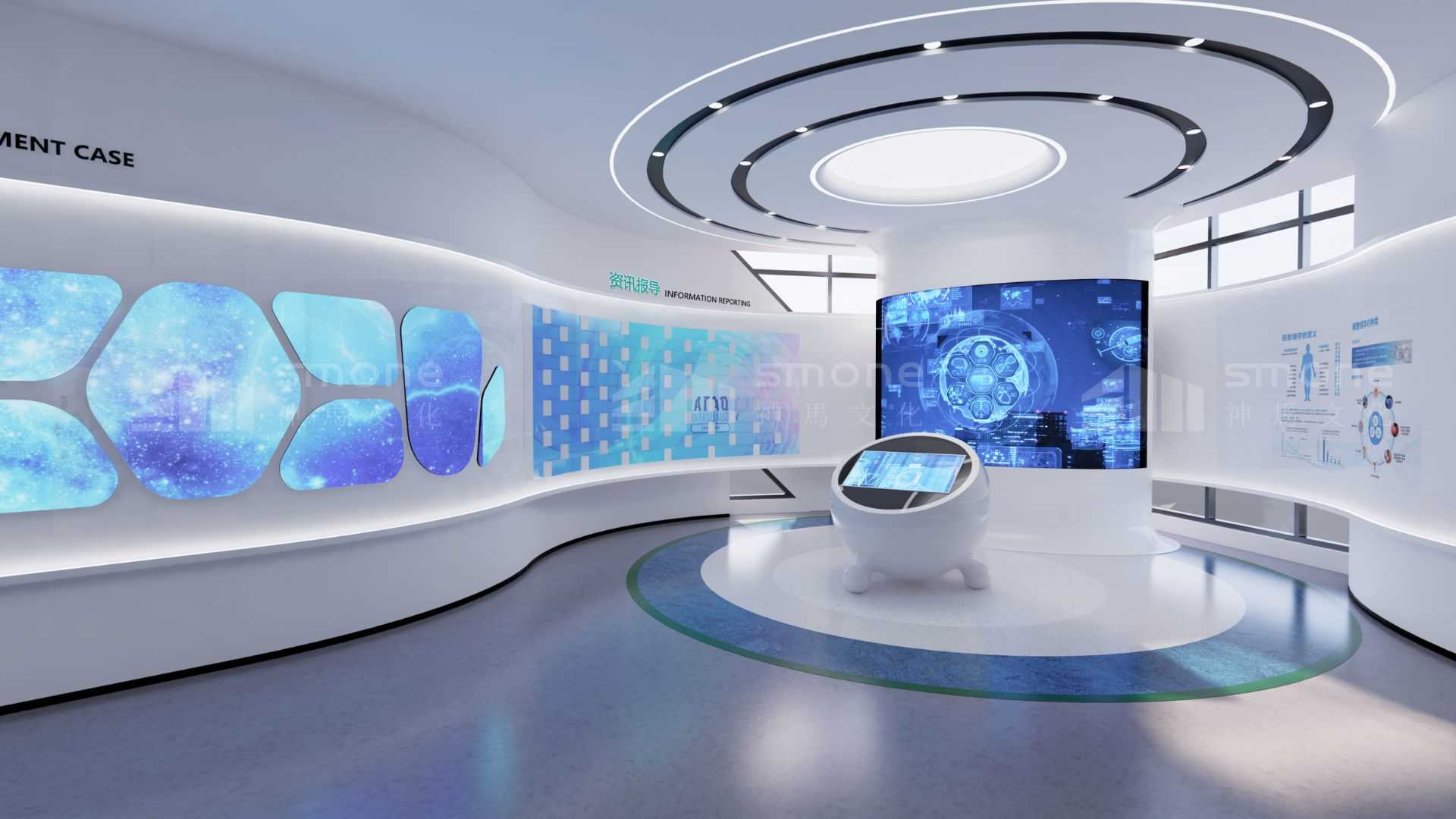 展廳設(shè)計公司｜神馬文化｜企業(yè)展廳設(shè)計｜生物細(xì)胞展廳設(shè)計