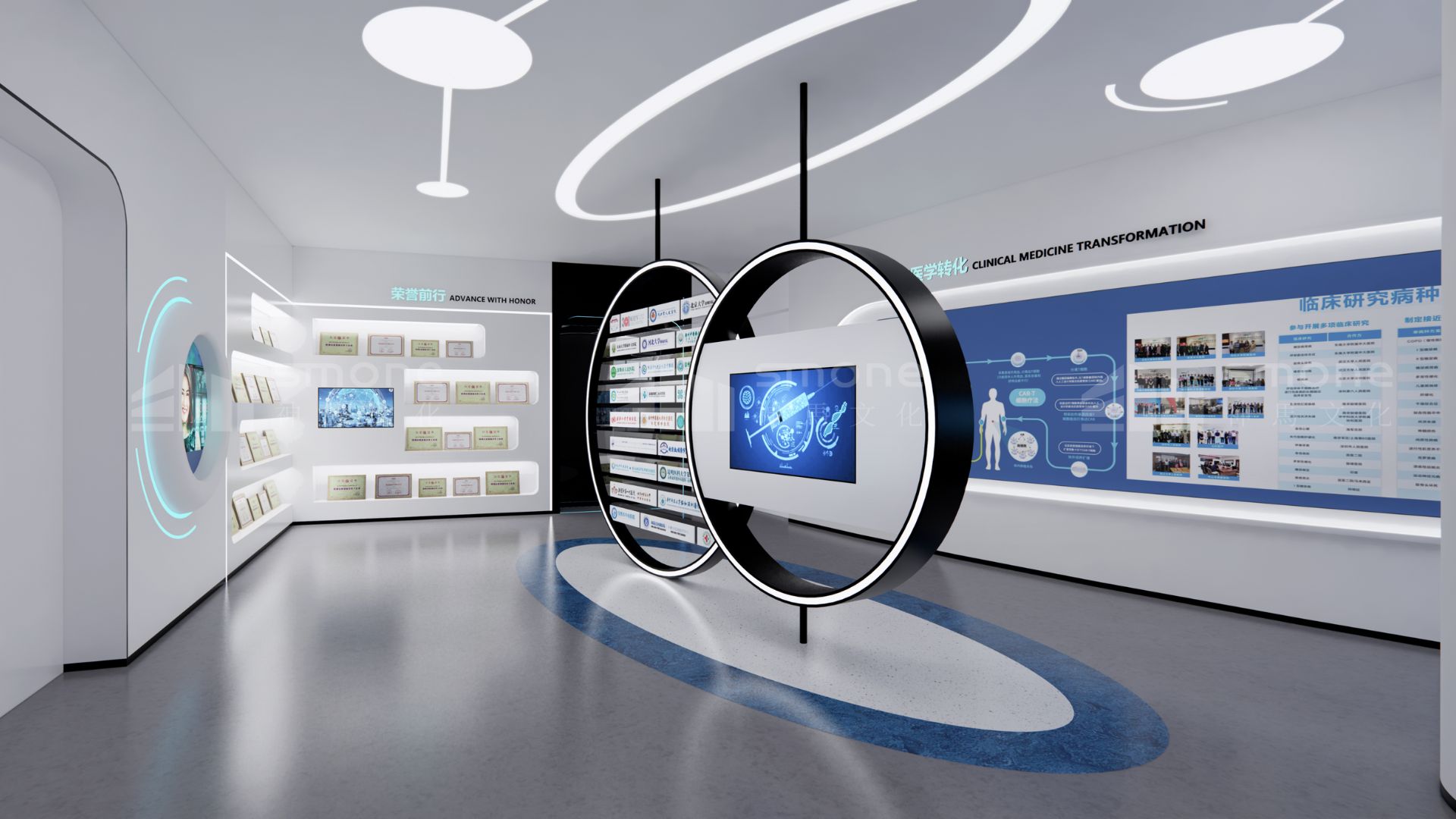 多肽展廳設(shè)計(jì)：開啟醫(yī)療科技新視界