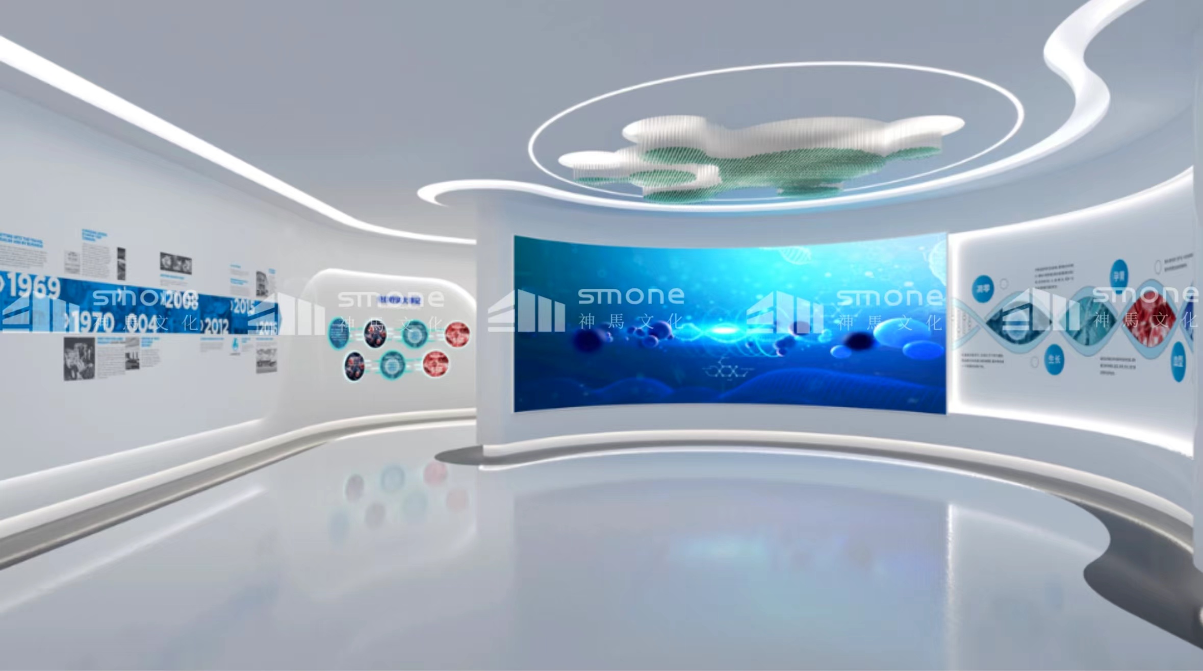 創(chuàng)景文化生物醫(yī)藥展廳設(shè)計(jì)：以情感共鳴激活品牌價值