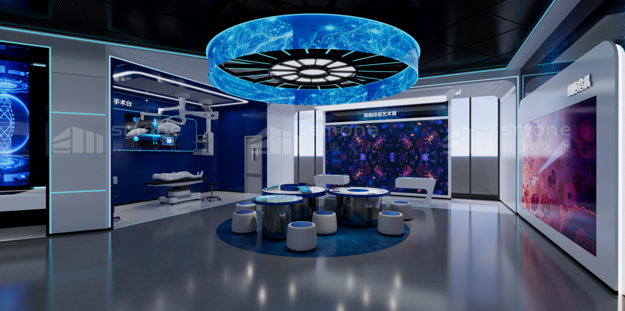 干細(xì)胞科普館，如何讓 “科學(xué)探索” 既專業(yè)又有趣？|干細(xì)胞展廳設(shè)計|干細(xì)胞科普館設(shè)計|生物肽展廳|生物醫(yī)藥展廳|神馬文化展廳設(shè)計公司