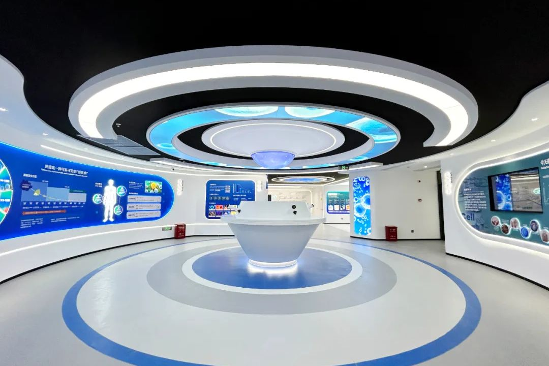 干細胞展廳：沉浸式空間里，觸摸生命科技的脈搏|干細胞展廳設計|干細胞科普館設計|生物醫(yī)藥展廳設計|生物制藥展廳設計