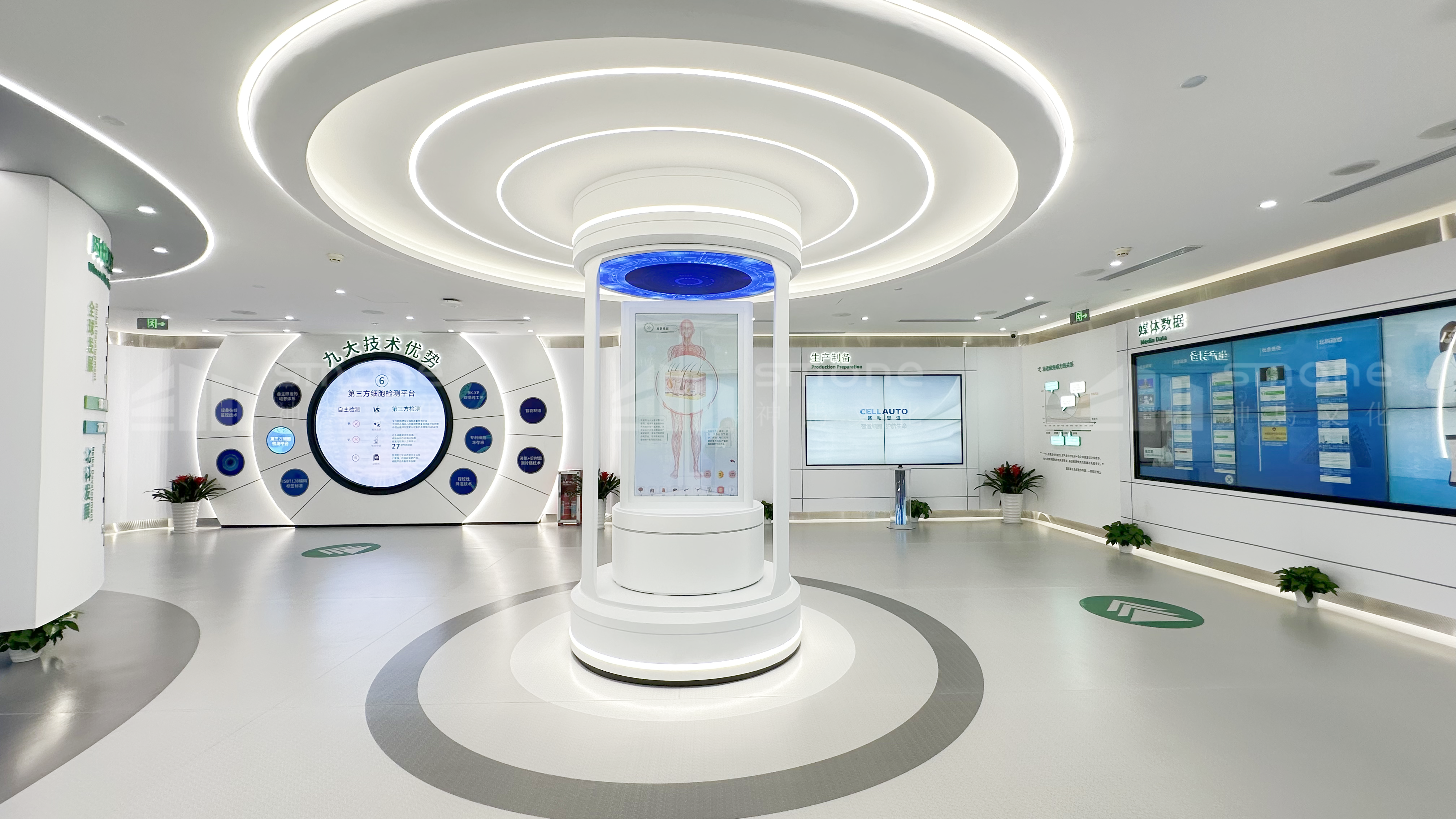 生物醫(yī)療展廳：免疫細(xì)胞戰(zhàn)斗VR體驗(yàn)系統(tǒng)，沉浸式感受生命防線|干細(xì)胞展廳設(shè)計(jì)|干細(xì)胞科普館設(shè)計(jì)|生物醫(yī)藥展廳設(shè)計(jì)|生物制藥展廳設(shè)計(jì)